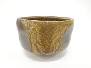 作家物　備前焼　茶碗（保護箱付）